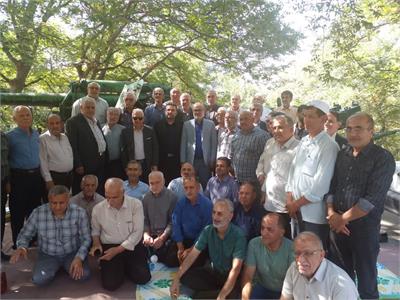 دورهمی صمیمی بازنشستگان ثبت احوال استان گلستان