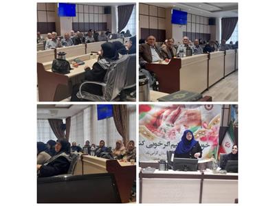 تقدیر از بازنشستگان نمونه و ایثارگر سازمان بهزیستی استان گلستان