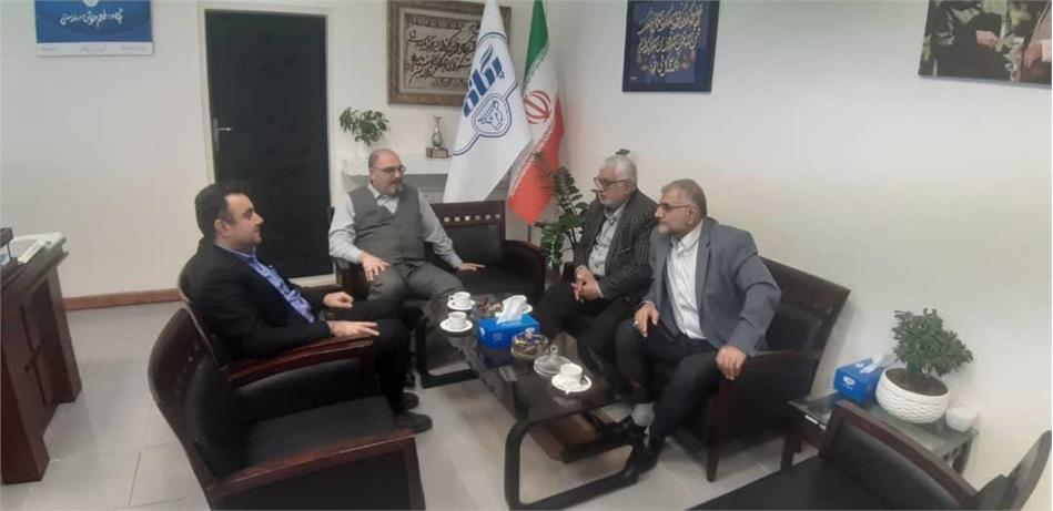 دیدار مدیر صندوق بازنشستگی کشوری گلستان با مدیرعامل شیر پگاه گرگان
